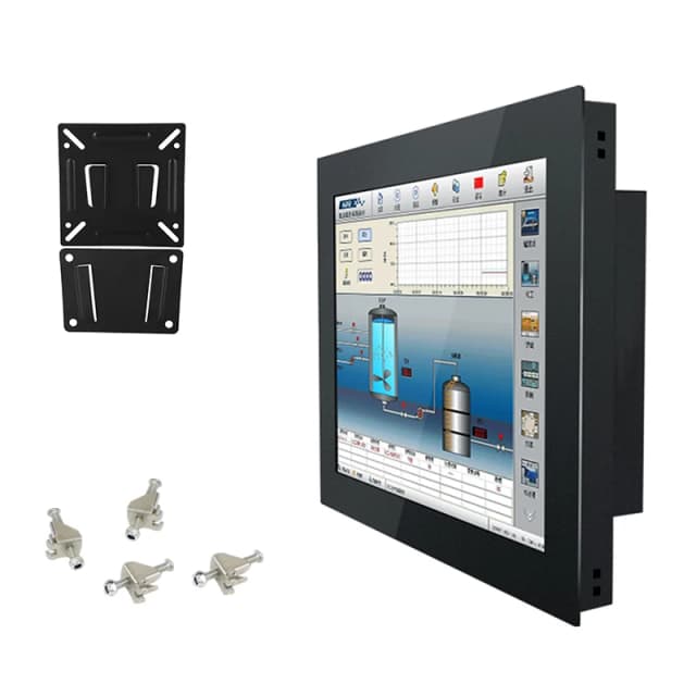 10 "12" 15 pouces ordinateur industriel tout en un PC Mini tablette PC panneau avec écran tactile résistif Intel Core i3 pour Win10 PRO