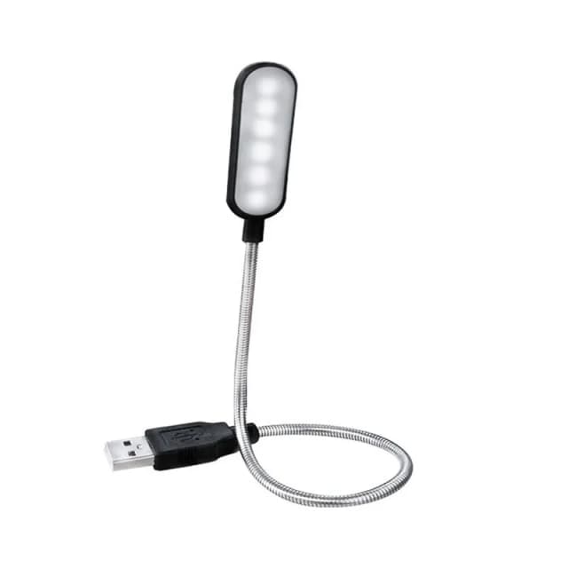 Mini 4 LED lampe de livre Portable USB lecture lampe de nuit blanc/couleur chaude Table lampe de bureau pour ordinateur Portable batterie externe ordinateur Portable