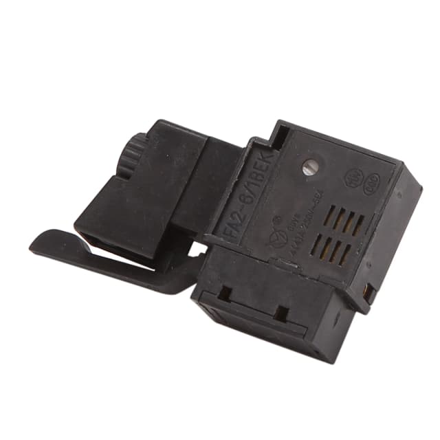 ABFA FA2-6/1BEK SPST Verrouillage sur outil électrique Bouton de déclenchement Noir