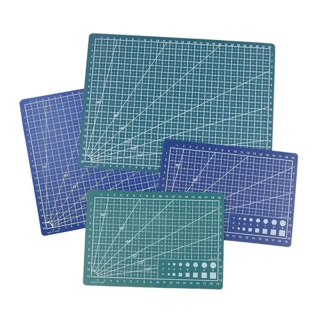 Tapis de découpe PP, établi, Patchwork, tampon de coupe, couture manuelle, couteau de bricolage, gravure, planche de coupe du cuir, sous-couche simple face