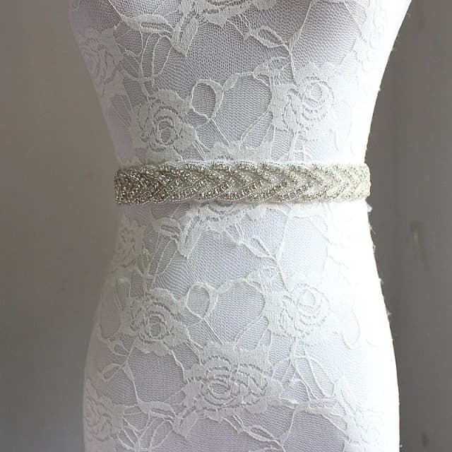 Ceinture de luxe en cristal pour femmes, accessoires pour robe de mariée, ceinture de mariée en strass, fournitures appliquées pour robe de bal de mariage