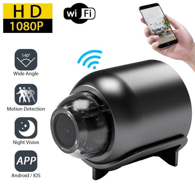 HD 1080P Mini caméra sans fil WiFi bébé moniteur sécurité intérieure Surveillance Vision nocturne caméra IP caméra enregistreur