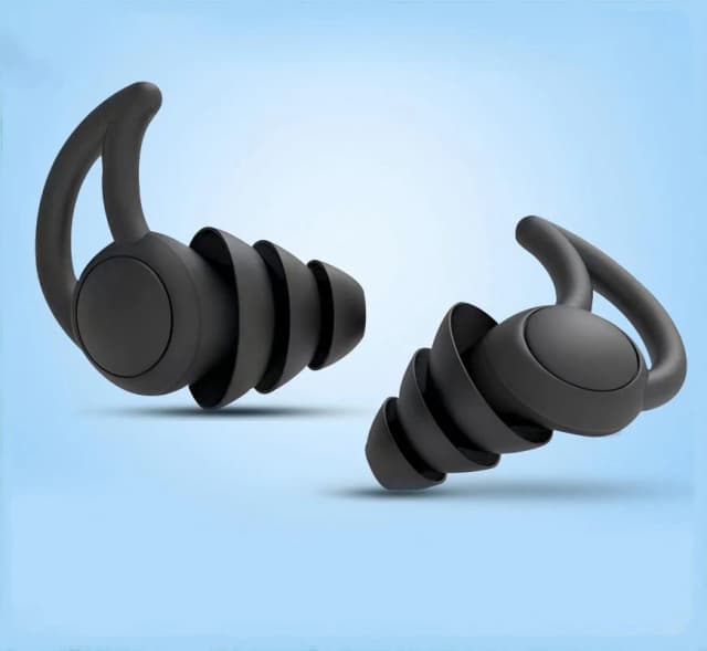 Nouveau Bouchons d'oreille doux et réutilisables à 3 couches pour le sommeil, Protection auditive en Silicone, suppression du bruit, bouchons d'oreille pour le sommeil