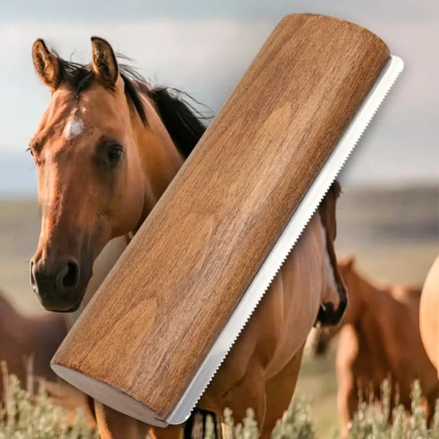 Brosse de nettoyage et de beauté pour animaux de compagnie, Scrat de sueur pour cheval, adaptée aux chats, chiens, lapin, stables pour animaux, outils de nettoyage d'équipement pour chevaux