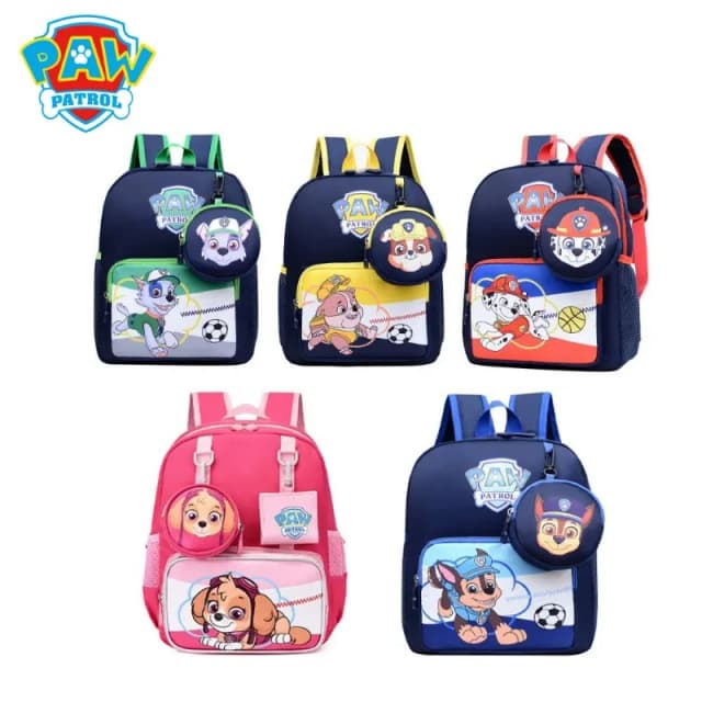 PAW Patrol sac à dos sac d'école grande capacité sac d'école étanche dessin animé mignon sac d'école cadeaux pour enfants