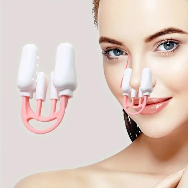 Un correcteur de pont de nez indolore adapté aux femmes et aux hommes, adapté pour soulever et tirer des nez larges et incurvés