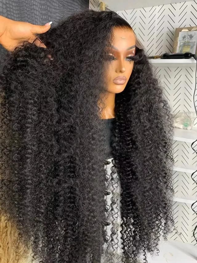 200 densité eau bouclés 13x6 HD dentelle frontale perruques de cheveux humains brésilien 30 40 pouces lâche vague profonde 13x4 dentelle avant perruque pour les femmes