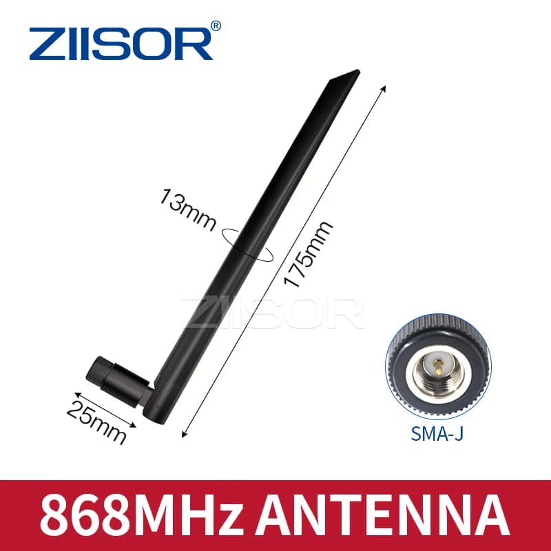 Antenne LoRa 868 MHz pour Communication méshtastique SMA mâle 3,5dBi 868 MHz antenne Wifi Internet faible VSWR pour LoRaWan