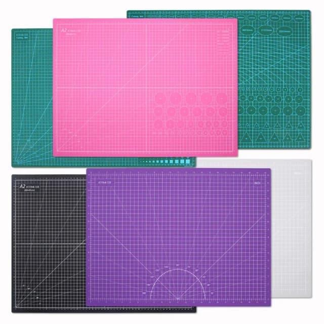 Tapis de découpe A2 en PVC 60x45cm, planche Durable auto-guérison, bricolage, couture, papier d'art pour étudiant, tampon de gravure, outil d'artisanat du cuir