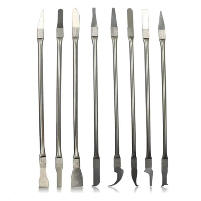 Kit d'outils de réparation de téléphone, lames de démontage, outil d'ouverture de levier, Kit métallique, dissolvant d'adhésif spécial pour téléphone CPU IC puce outil