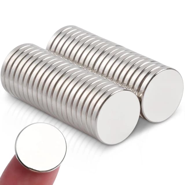 100 pièces Mini aimants forts 8 × 1mm petits aimants forts pour tableau blanc, Mini aimants ronds Extra forts pour réfrigérateur de bricolage