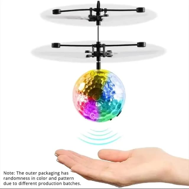 Coloré Mini Shinning LED Drone Lumière Boule de Cristal Induction Quadcopter Avion Drone Flying Ball Hélicoptère Enfants Jouets