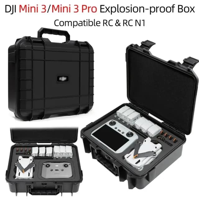 Pour DJI Mini 3 étui antidéflagrant Mini 3 Pro sac Portable boîte étanche coque rigide grande capacité accessoires étui