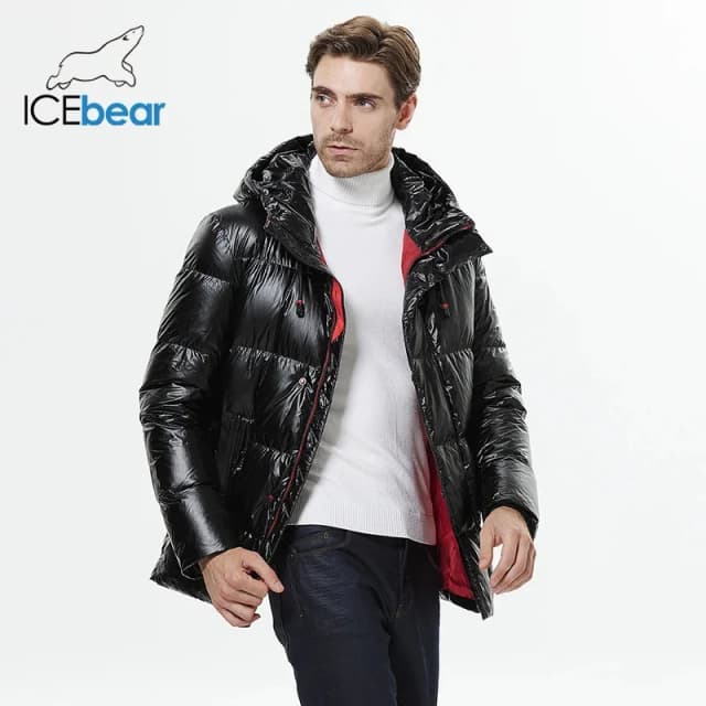 ICEbear-Doudoune à Capuche pour Homme, Vêtement Épais et Chaud, Nouvelle Collection Automne Hiver 2023, MWY20867D