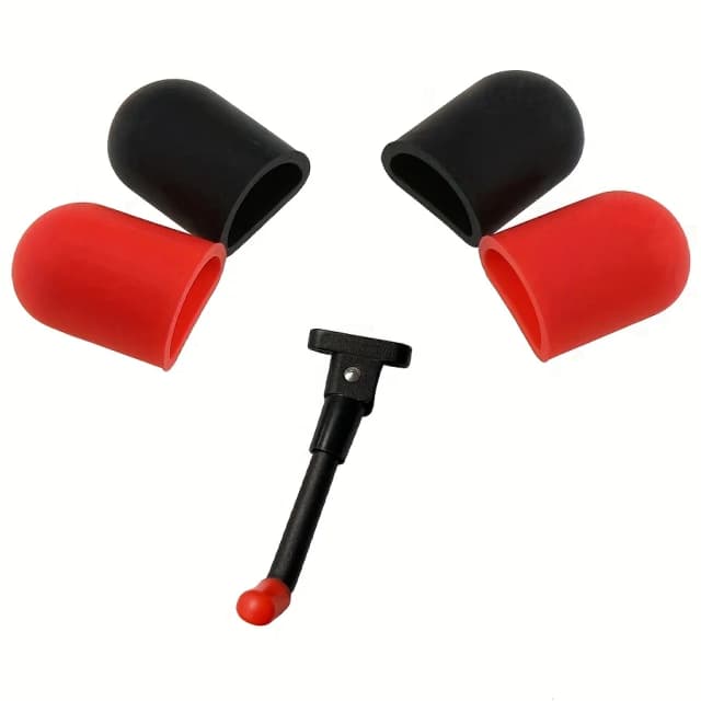 Protecteur de pied de Scooter électrique 2 pièces protecteur de pied de scooter électrique en silicone antidérapant pour M365/Pro 2//1S/ProEssential Lite/G30