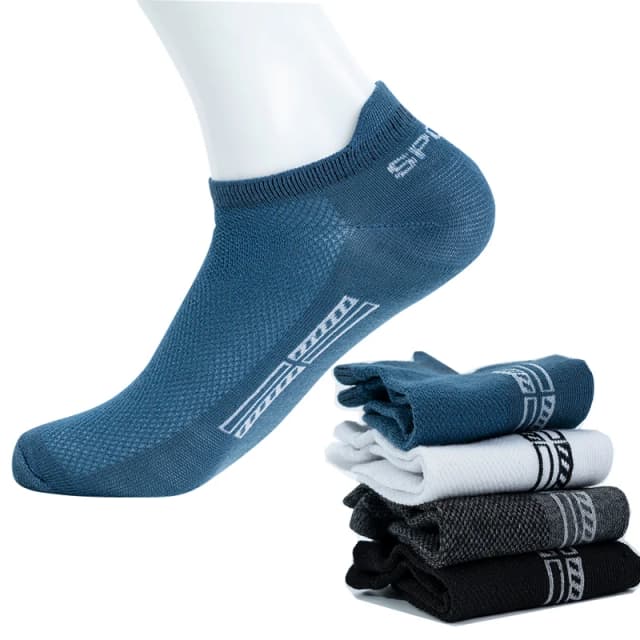 Chaussettes de sport en coton respirant pour hommes, haute qualité, maille, décontracté, athlétique, été, coupe fine, court, grande taille, 5 paires