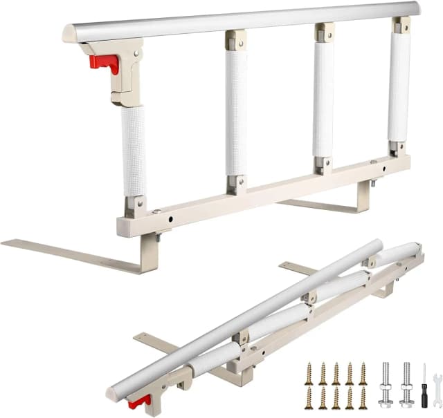 Barrière de lit pour personnes âgées, poignée de protection de sécurité pour barrière de lit, protection de barrière de lit pour hôpitaux handicapés
