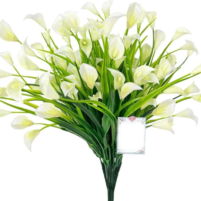 Bouquet de Fausses Fleurs Artificielles, 33cm, pour la Décoration de la Maison, du Jardin, du Mariage, Vase d'Extérieur, Plante de Gand