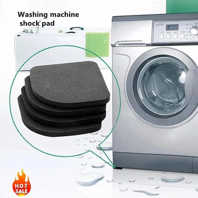 Lot de 4/8 pièces – Nouveaux pieds anti-vibration pour machine à laver, tapis antidérapants pour réfrigérateur et outils ménagers