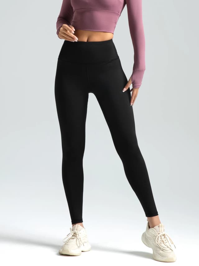 Leggings de sport taille haute pour femmes, pantalons skinny respirants et confortables à séchage rapide pour le yoga et la course