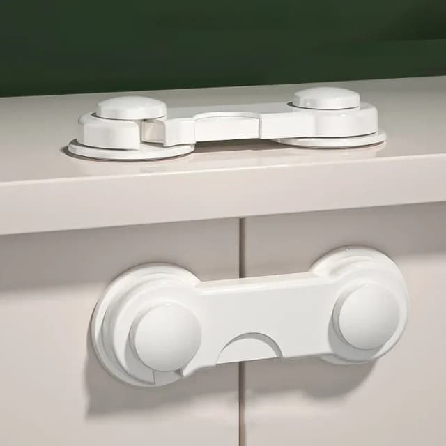 Serrure de Protection pour enfants, 4/6 pièces/lot, tiroir pour bébé, Anti-ouverture, porte d'armoire, réfrigérateur, Anti-pincement, boucle de verrouillage de sécurité