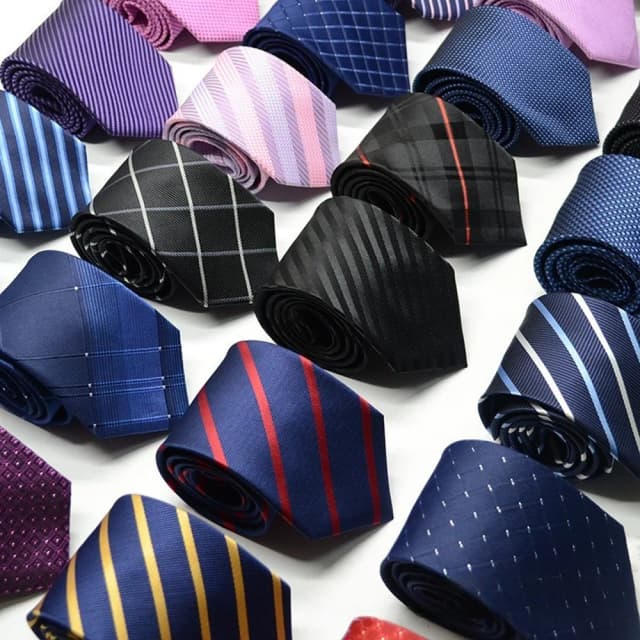 Cravate classique à rayures pour hommes, cravate de mariage formelle d'affaires, 8cm, bleu, noir, rose, rouge, cravates, chemise à la mode, accessoires pour robe
