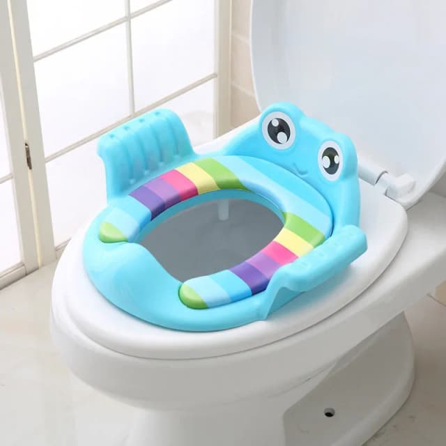 Bébé enfant pot toilette formateur siège escabeau échelle réglable chaise de formation confortable dessin animé mignon siège de toilette pour enfant