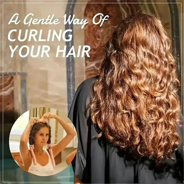 Bâton de curling sans chaleur bricolage, ensemble de bandes de sauna avec épingle à cheveux, bigoudi paresseux, éponge en mousse, pas de chaleur, 21,163, Reviews 4
