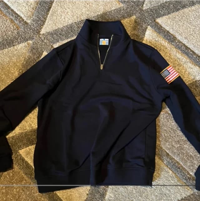 Sweat-shirt vintage Y2K brodé, col montant, fermeture éclair quart de tour, pull oversize décontracté, streetwear sportif, homme unisexe