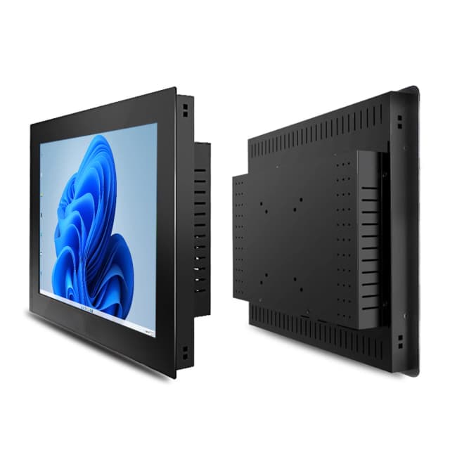 10 12 15 pouces industriel tout en un ordinateur avec écran tactile résistif panneau pc intégré wifi rs232 com win10 pro 1024*768