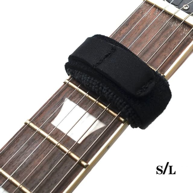 Bande de faisceau pour guitare, basse, Ukulele, cordes de Fret, silencieux, bruit, enveloppe, 1 pièce