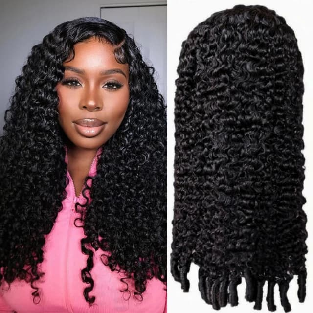 Perruque bouclée birmane 12A de 18-46 pouces, couleur naturelle, perruque frontale en dentelle HD transparente 13x4 13x6, cheveux Remy, densité 200%, cheveux humains