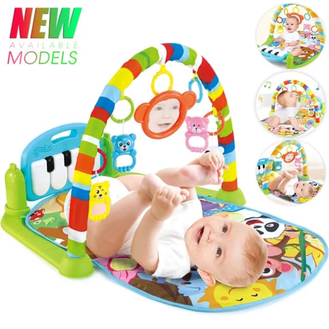 Tapis de gymnastique pour activités musicales pour bébé, tapis de jeu pour nouveau-né, pédale, clavier de Piano, support de Fitness pour nourrissons, tapis de jeu rampant, jouets cadeau