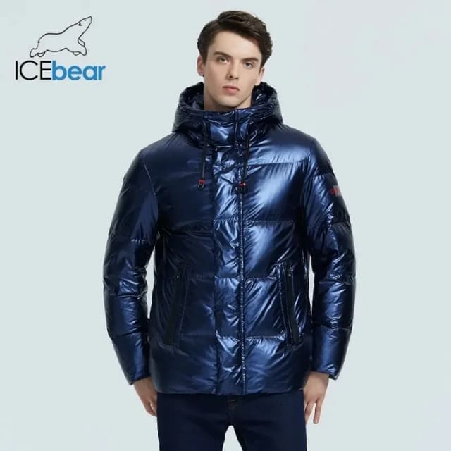 ICEbea-Doudoune à Capuche pour Homme, Vêtement Chaud et Épais, Décontracté, Nouvelle Collection Automne Hiver 2022, MWY20867D