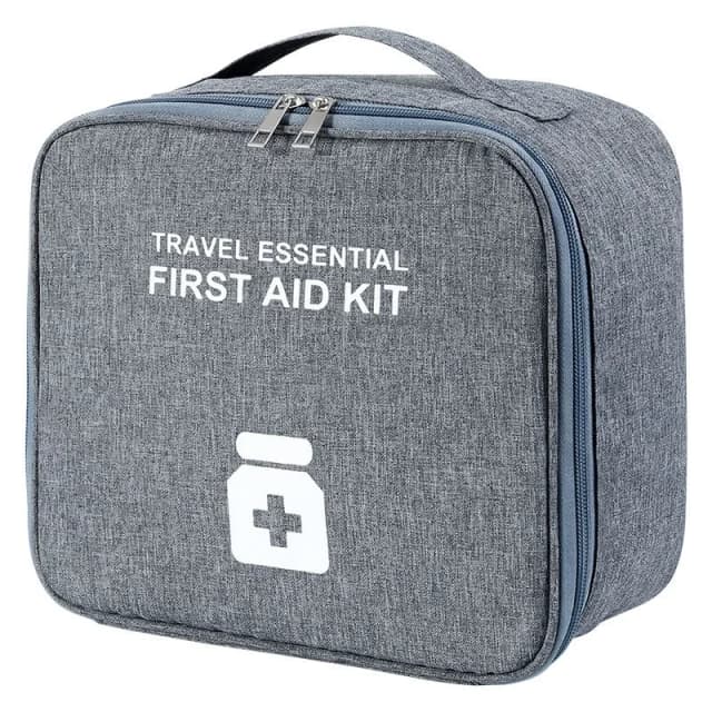 Trousse de premiers secours à domicile, sac de rangement de médicaments vide de grande capacité, boîte à médicaments de voyage Portable, sac de survie, sac d'urgence pour voiture
