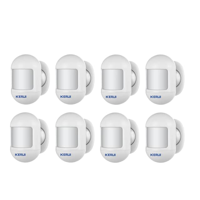 KERUI – détecteur de mouvement PIR sans fil, Mini conception, capteur d'alarme infrarouge passif avec Base pivotante magnétique pour système d'alarme domestique