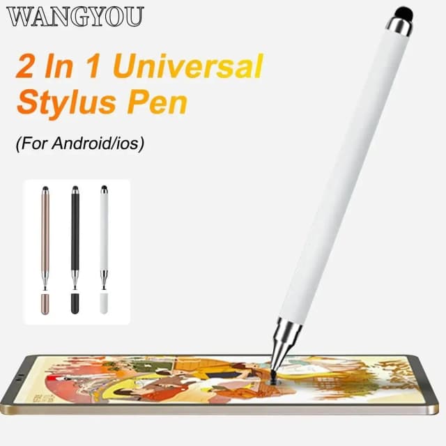 Stylo à Tête de Touriste en Silicone, Instrument de Peinture, Retouche de Bureau, Téléphone Portable, Tablette