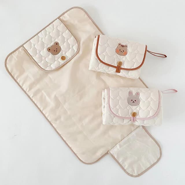 Matelas à langer Portable pliable pour bébé, tapis d'urine pour nouveau-né, literie Simple, housse à langer