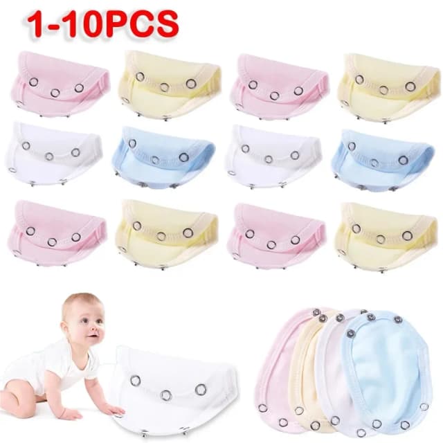 Barboteuse super utilitaire pour bébé, combinaison de batterie, couche-culotte, film étendu, partenaire d'allongement, 1 à 10 pièces