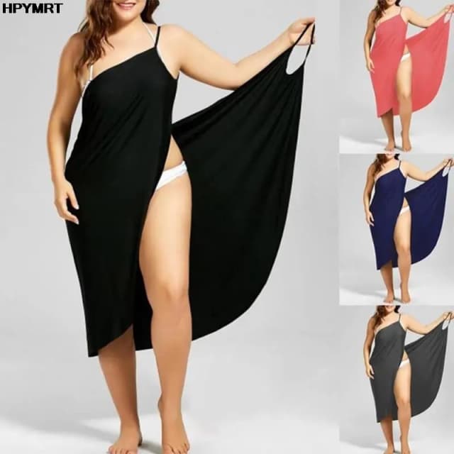 Robe femme sangle jupe de plage voile couvert chaîne Paleo dos nu croisé maillot de bain femme 2K débardeur femmes vêtements