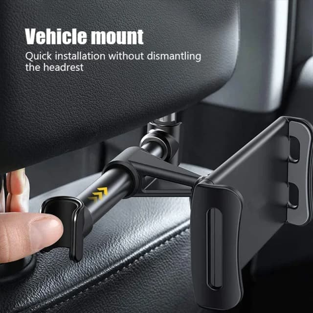 Support télescopique universel pour oreiller arrière de voiture, 4-11 pouces, support pour téléphone, tablette, support de voiture, siège arrière, appui-tête, support de montage pour tablette, Etc.