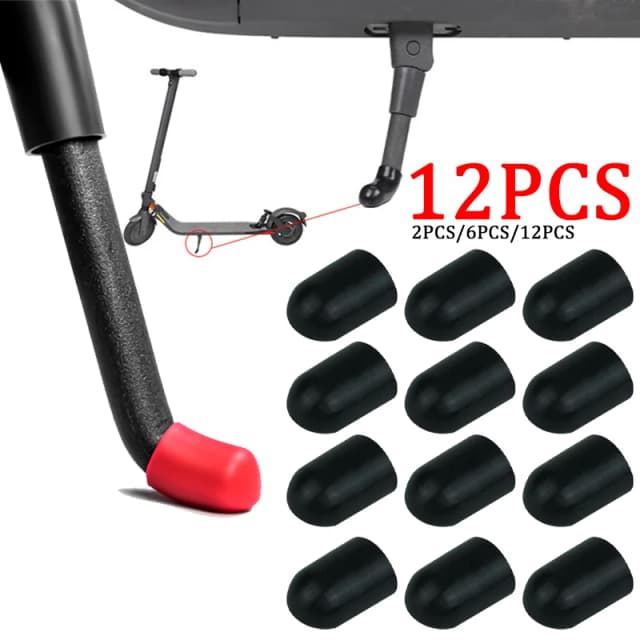 Protecteur de pied de Scooter électrique 2 pièces protecteur de pied de scooter électrique en silicone antidérapant pour M365/Pro 2//1S/ProEssential Lite/G30