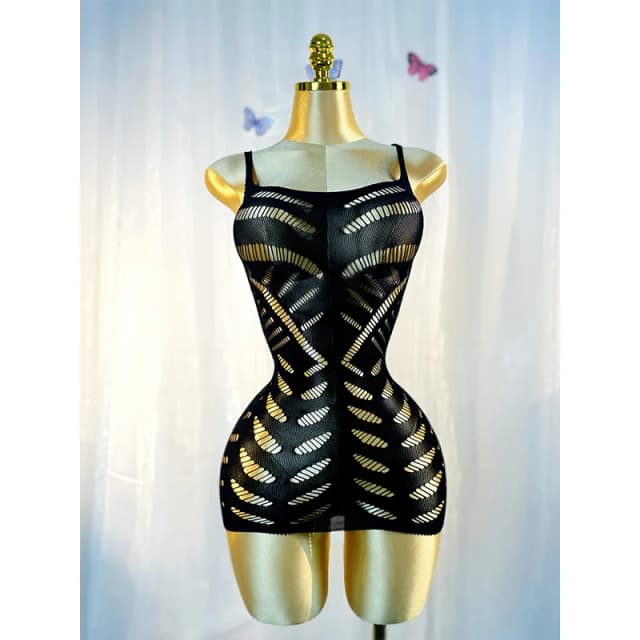 Robe en résille ajourée, Cover-Up Sexy, sans Bikini, vacances d'été, DSH602