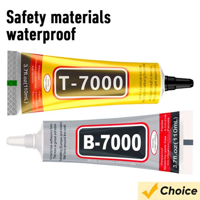 15/50/110ml B-7000 colle matériaux de sécurité résine époxy réparation téléphone portable écran tactile bijoux artisanat liquide adhésif T-7000
