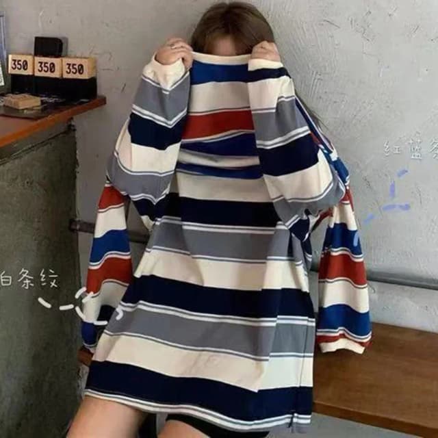 Sweat-shirt à manches longues pour femmes, pulls Harajuku, mode coréenne pour Couples assortis