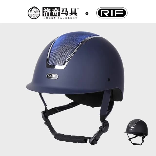 Casque équestre avec diamants, couvre-chef, protection cheval, sécurité pour tête 1958 8101 302
