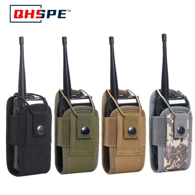 Pochette tactique Molle pour talkie-walkie Radio 1000D, support de sac de taille, étui pour Interphone Portable, sac de transport pour la chasse et le Camping