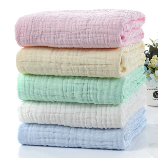 Mousseline carrés couche mousseline Swaddle bambou bébé couverture nouveau-né bébé lange d'emmaillotage bébé couvertures nouveau-né coton Manta Bebe