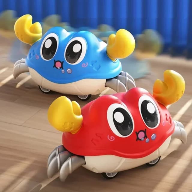 Double Force marche ramper crabe ventre temps bébé jouets sensoriels infantile apprentissage ramper développement bébés marche interactive