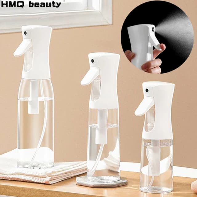 Bouteille de pulvérisation rechargeable de 200/300/500ml, pulvérisateur de brume d'eau Ultra Fine pour soins de la peau, bouteilles séparées de voyage, outils de Salon de coiffure